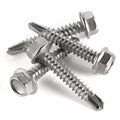 Custom Wholesale Stainless Steel Wood Screws M2 M3 Mdf Tap Chipboard Self-Drilling Fasteners1