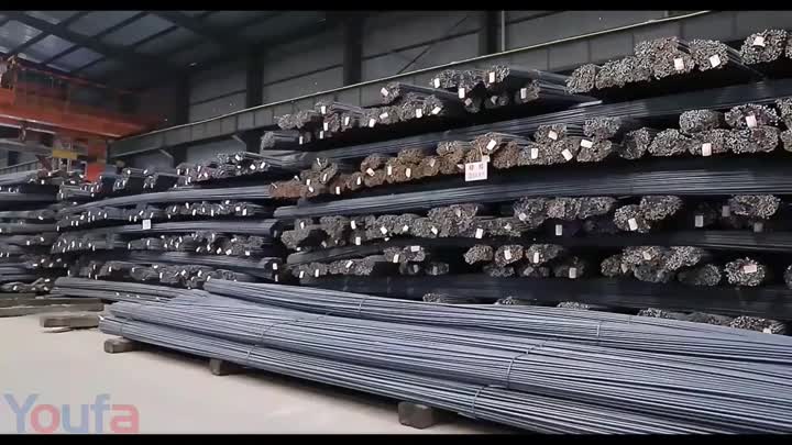 Stahlstangen -Bewehrung