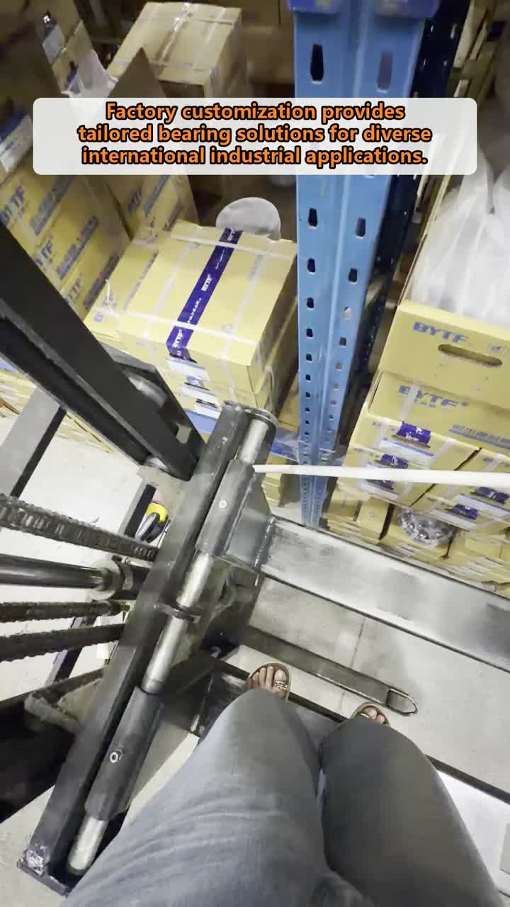 Los rodamientos rigurosamente elaborados cumplen con altos estándares de calidad industrial.
