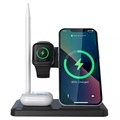 Foldable 15W Fast Charging 4-in-1 Magnetic Wireless Charger1