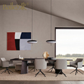 Customize High-End Italian Wooden Marble Dining Table - OEM Wood Club1