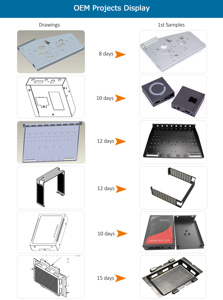 Fabricación personalizada de la pieza de metal OEM Fabricación de aluminio Acero inoxidable Corte de hierro de hierro Soldadura de flexión Forming Servicio de procesamiento