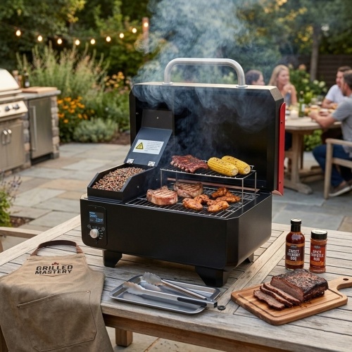 Panggangan Pelet Elektrik Komersial & Kediaman