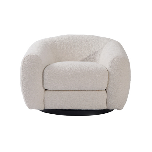 Pascal Swivel Fabri Lounge Chair