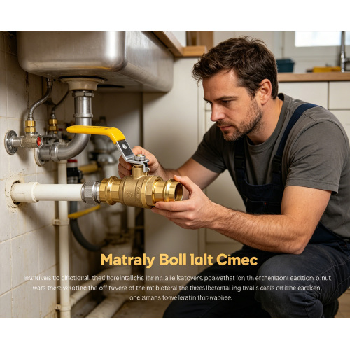 Válvula de bola de ajuste a presión de latón de primera calidad