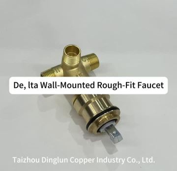 Detailed Show! Delta Wall-Mounted Rough-Fit Faucet by Taizhou Dinglun Copper Industry