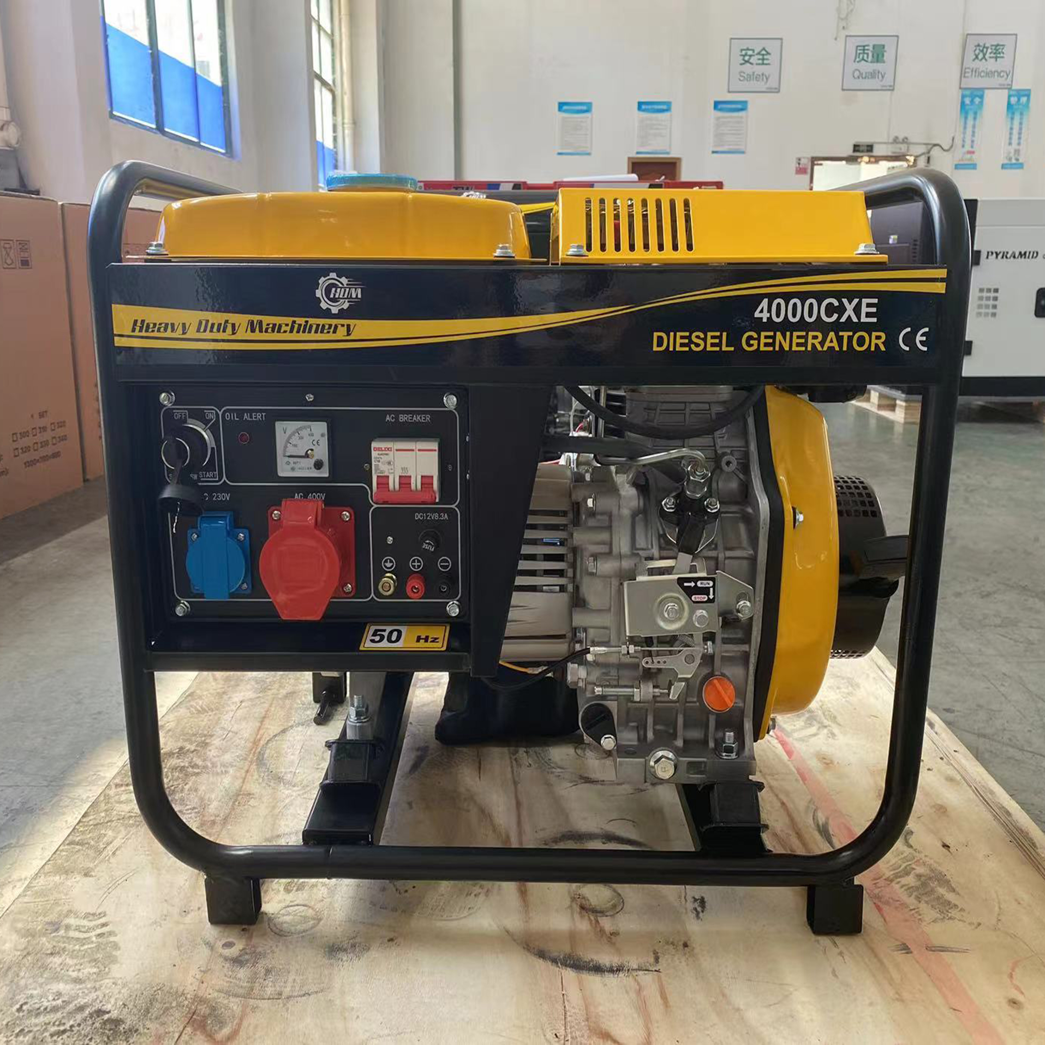 Set Generator Diesel Video 4000cle