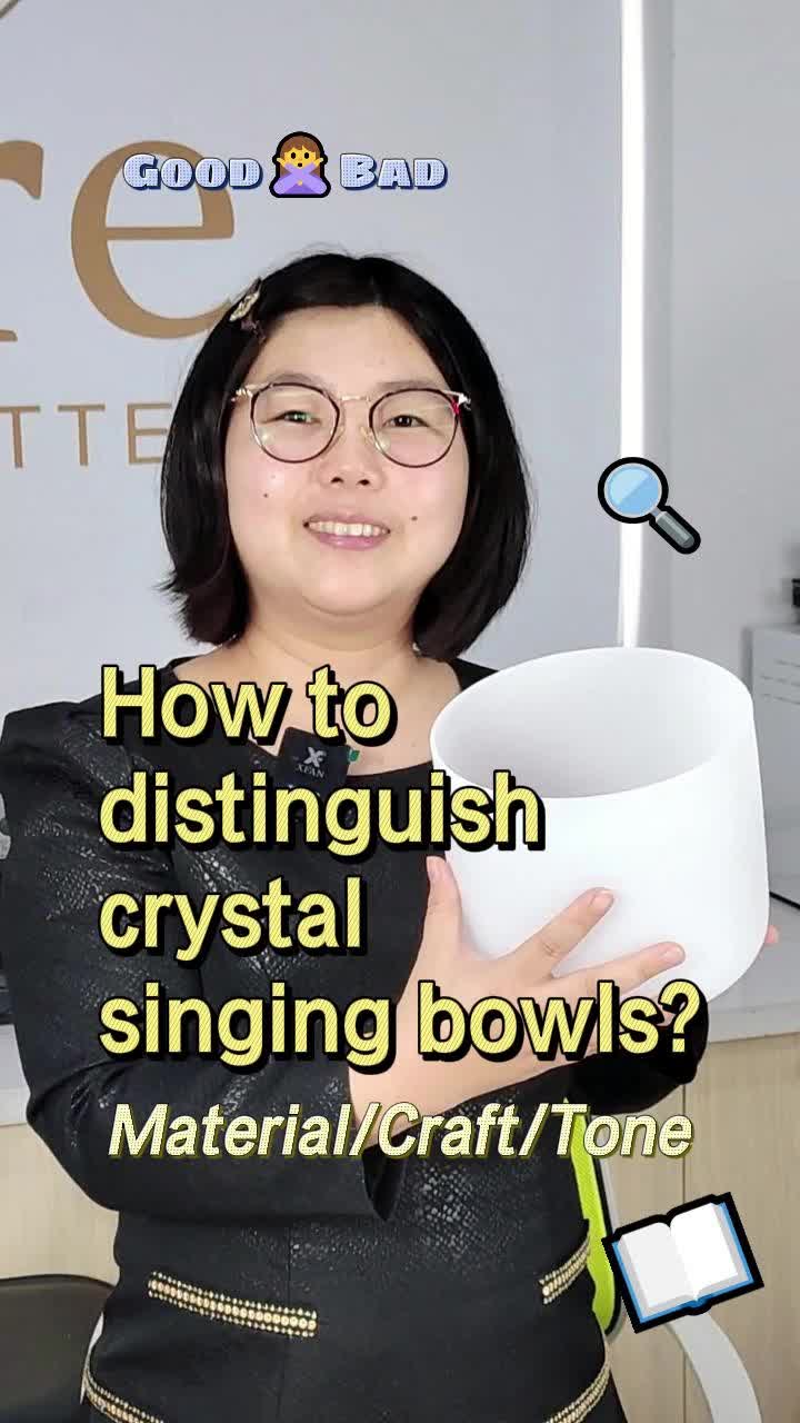 distinguish Crystal Singing Bowl