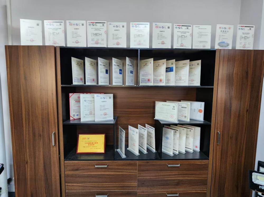 Certificate display cabinet