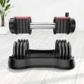 Best Price on 12.5lb Adjustable Dumbbells Set for Home Fitness Gym: Light Weight and Free Weight Option1
