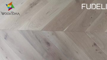 Bright color High grade multi-layer engineered Oak chevron fishbone  parquet flooring1