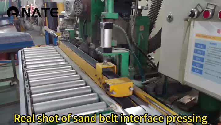 Abrasive belt production process