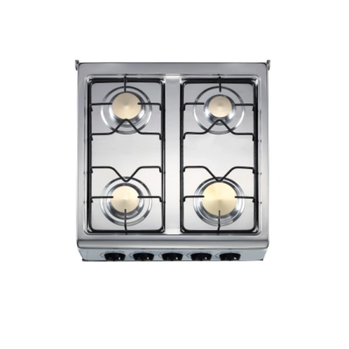 Cooking Made Easy with 4 Burners Stainless Steel Gas Hob