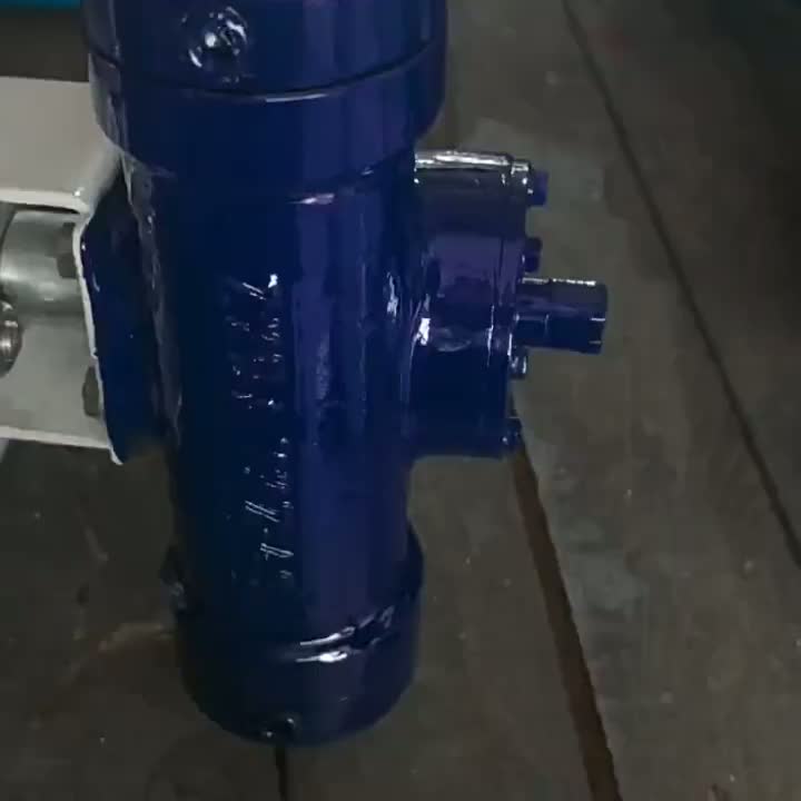 Q741F Гидравлический фланцевый шаровой клапан