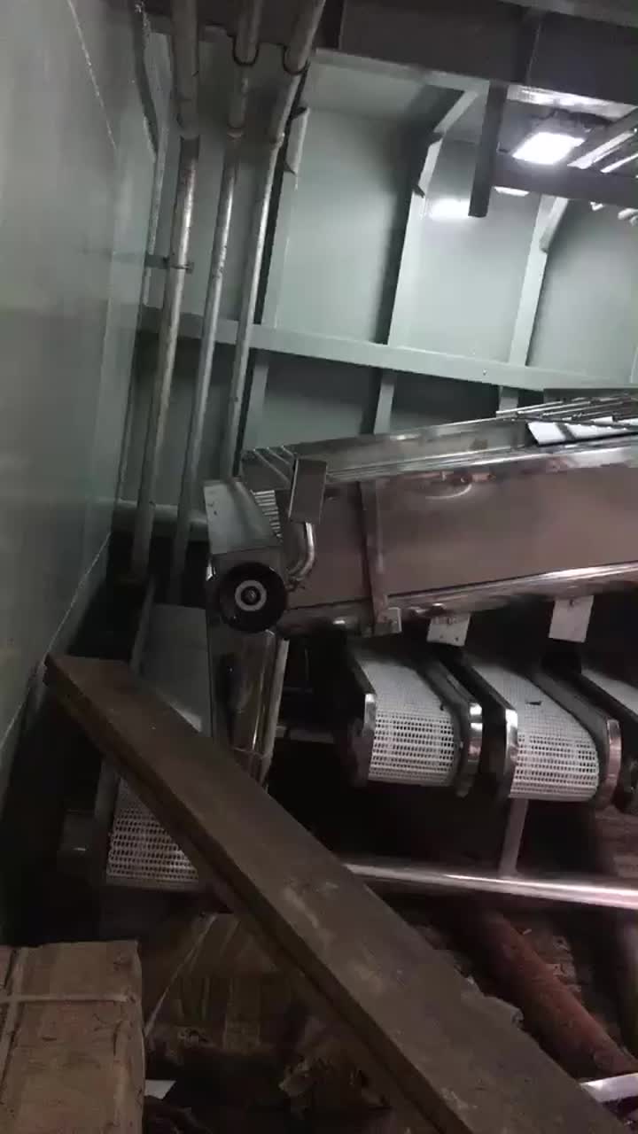 grading machine installed on the ship