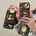 3D Cute Silicone Cartoon Phone Case with Chain for iPhone 14 Pro Max1