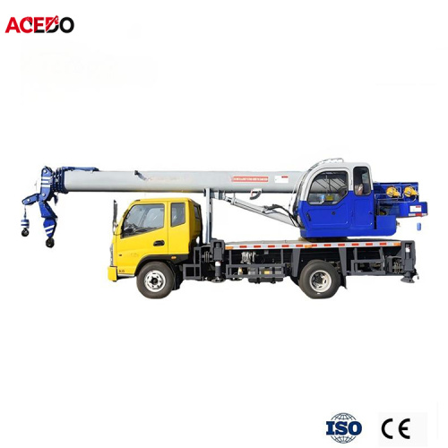 La grúa sobre camión hidráulica de 8 toneladas de alta eficiencia permite operaciones de construcción liviana en varios escenarios. La grúa sobre camión hidráulica eficiente de 8 toneladas, con sus ventajas de operación flexible y maniobrable y su rendimi