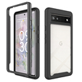 Acrylic Transparent Mobile Cover for Google Pixel 6a: PC Front Frame Phone Case1