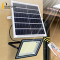 High-Quality Waterproof IP67 Aluminum ABS 200W SMD Solar Flood Light with Power Display1