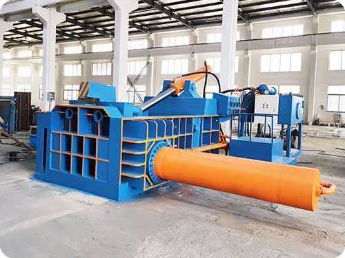 Automaticl empacador para restos de metal ligero