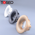 TOSEO Waterproof LED Downlights: Recessed, Anti-Glare GU10 Lights with IP65 Rating for Bathroom Use1