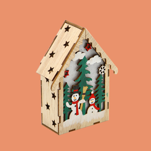 Craftsmanship at Its Finest: Wooden Christmas Decoration Patterns – A Creative Choice that Warmly Overflows the Holiday Atmosphere!
