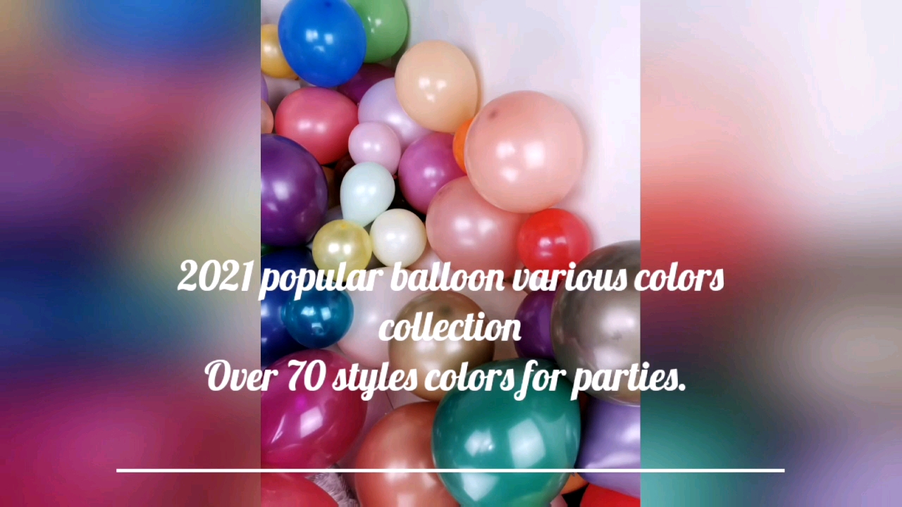 Balloons de latex de perles blanches Joyeux anniversaire Ballon Metallic Balloon Party City Wholesale1