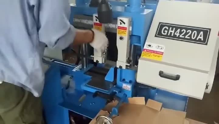 Gh4235 Double Column Horizontal Metal Cutting Band Saw Machine