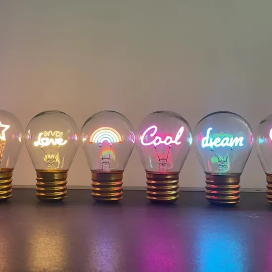 LED retro edison, bombilla de filamento de tungsteno, en forma de dibujos animados, arcoiris ligero decorativo11