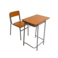 Modern School Furniture: Single Student Desks and Chairs for Primary Schools1