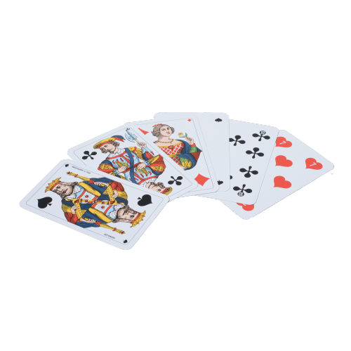 Cartes de jeu en plastique personnalisées étanches cartes de poker