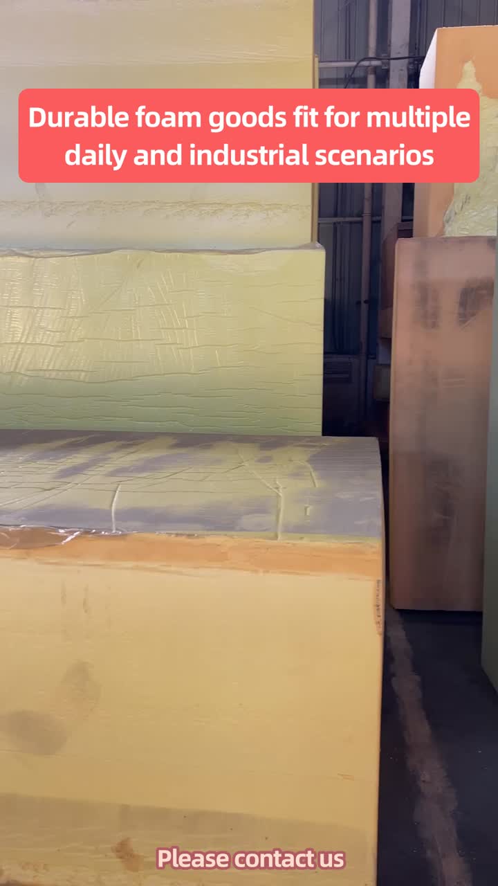 Produtos de espuma padrão com qualidade consistente em todos os lotes
