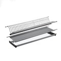 Two-Tier Stainless Steel Dish Rack: Efficient Kitchen Drying Solution1