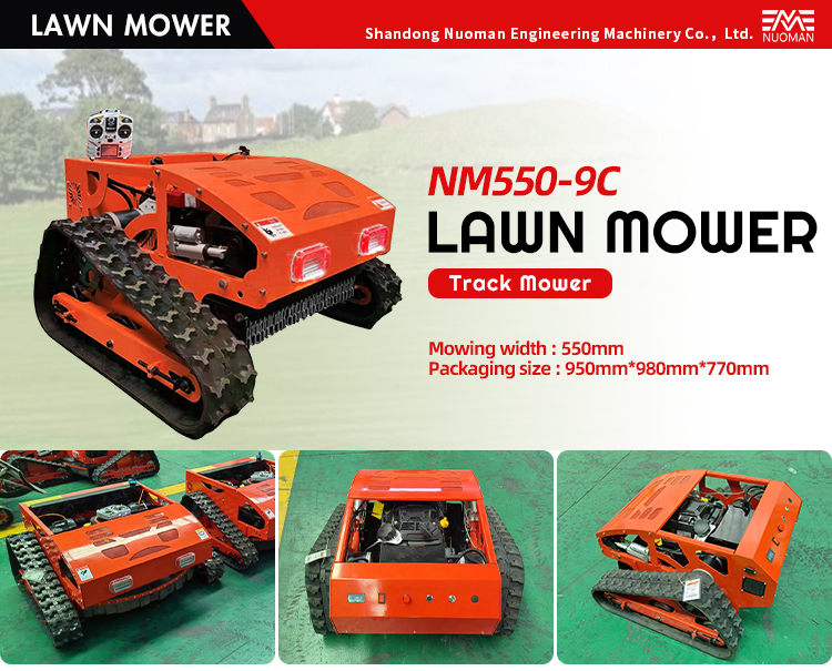 Chian Track Remote Control Lawn Mower