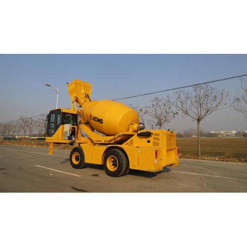 Multiple machines causing high costs and low efficiency? Xugong Self Loading Concrete Mixer solves it all in one step.