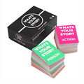 Personalized Rigid Boxes Card Game Printing Adult Party Question Game Card Family Game Card With Logo1