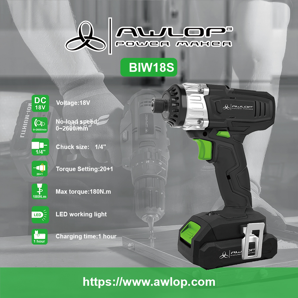 AWLOP 18V High Torque Cordless Impact Wrench