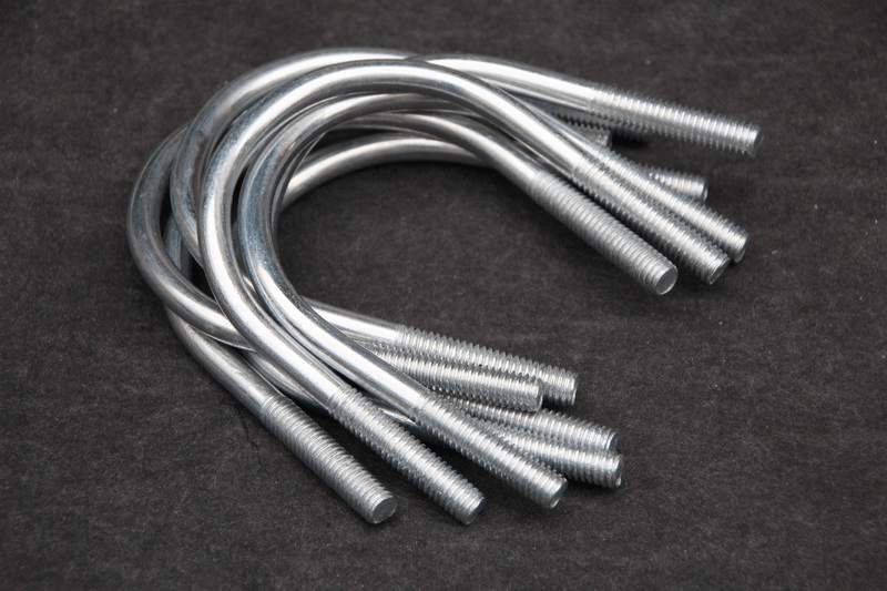 Carbon steel galvanized U-bolts