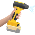 Electric Air Duster 130000PRM for Dewalt 20V/60V Battery - Turbofan Blower1