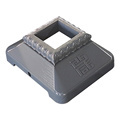Cast Iron Bases for Highway Guardrails and Construction Piers1