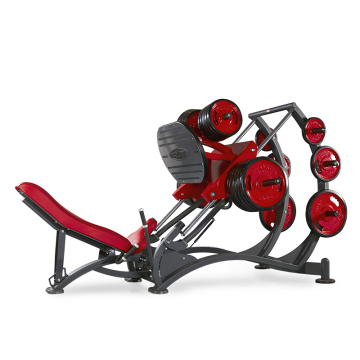 leg press of pin laoding 45 degree 