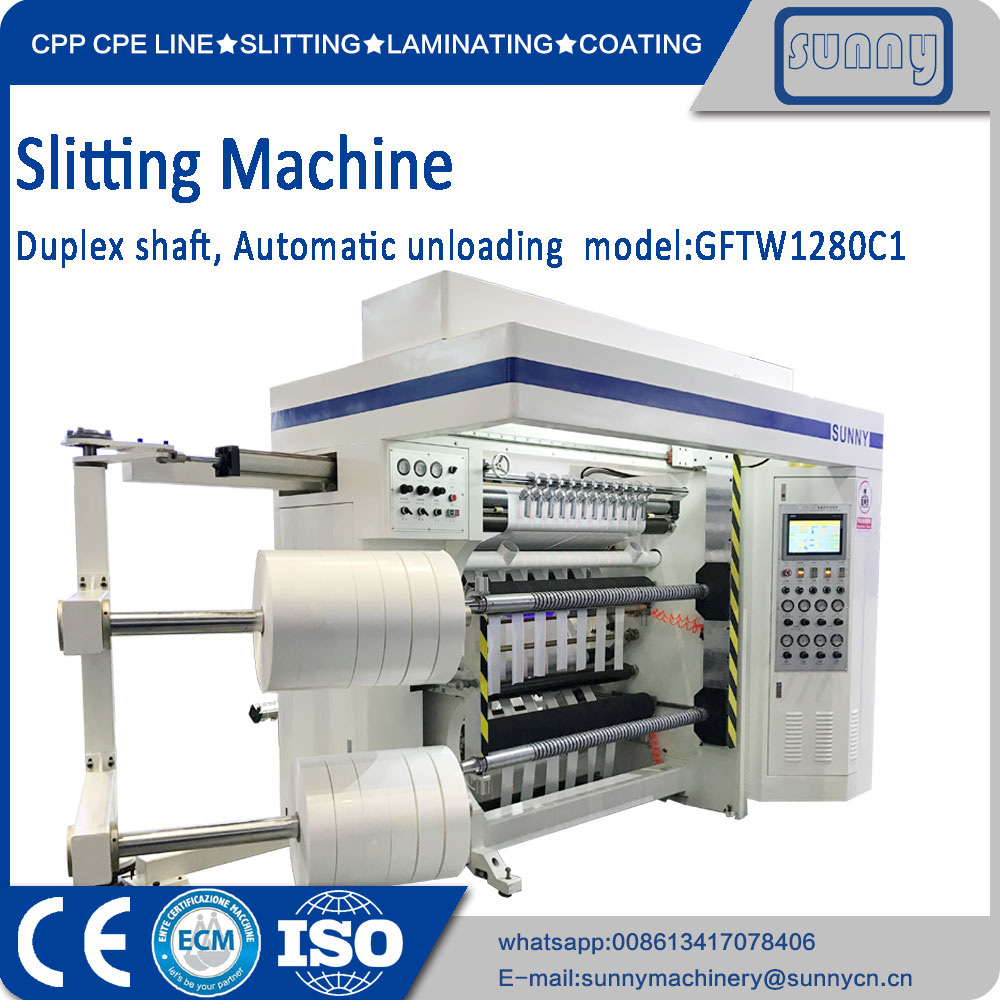 Duplex Slitting Rewinding machine