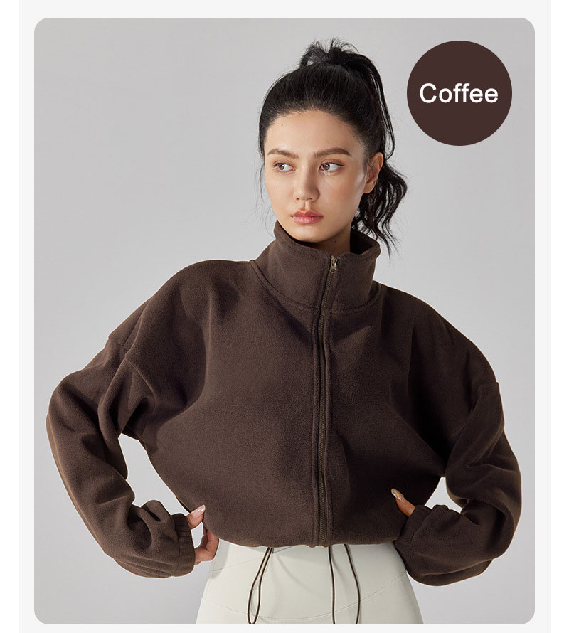 Coffee running tops women