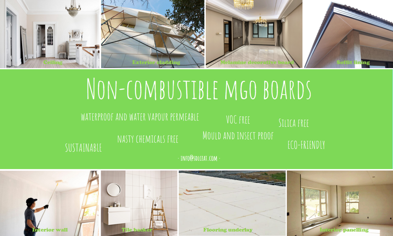 MgO solid dry wall panels