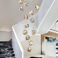 Smoky Grey Glass Ball Chandeliers for Nordic Modern Villas1