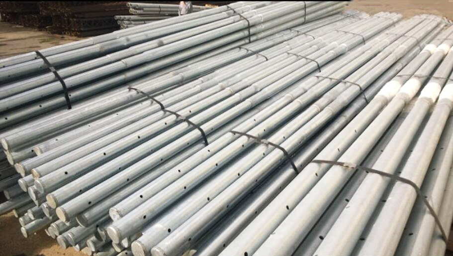 For Electrical power Steel Tubular Swaged Poles