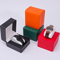 Hanhong Wholesale personalizzato Logo personalizzato Square maschile e femminile orologio da viaggio cassetta per orologi per orologi in pelle 1