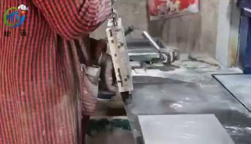 Handmade brick making process