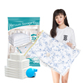 Clothes and Quilt Transparent Vacuum Bags with Pump1