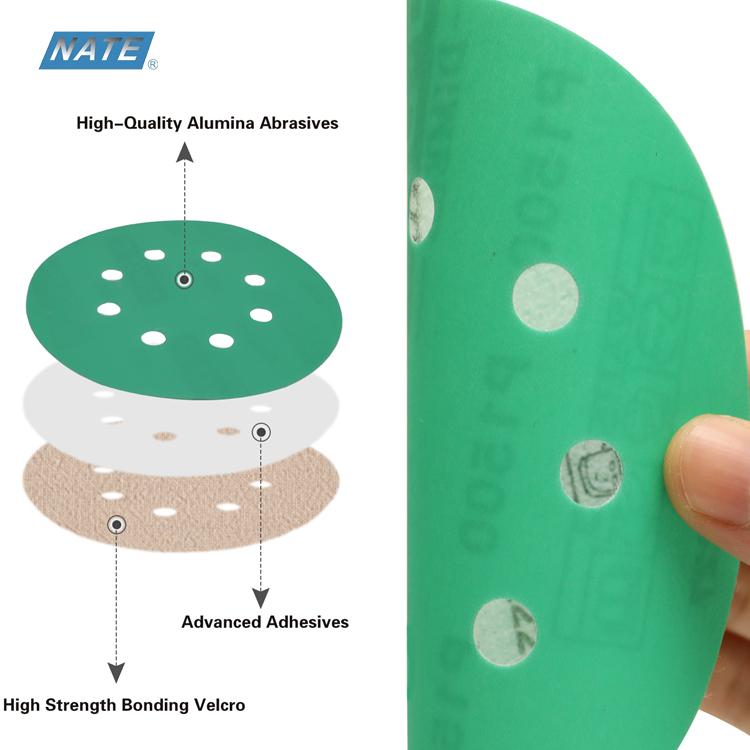 Green Sanding Disc